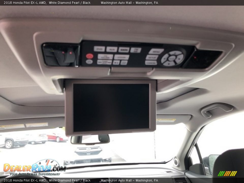 2018 Honda Pilot EX-L AWD White Diamond Pearl / Black Photo #21