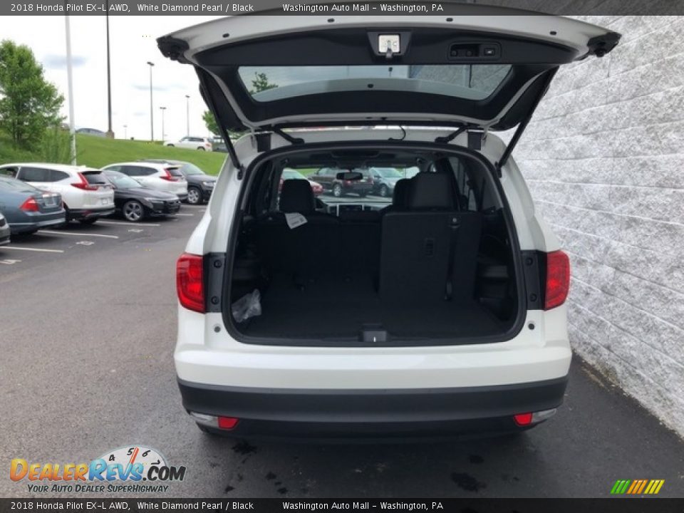 2018 Honda Pilot EX-L AWD White Diamond Pearl / Black Photo #22