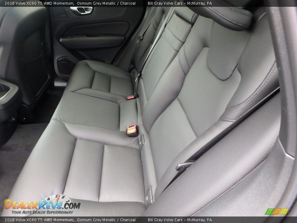 Rear Seat of 2018 Volvo XC60 T5 AWD Momentum Photo #8