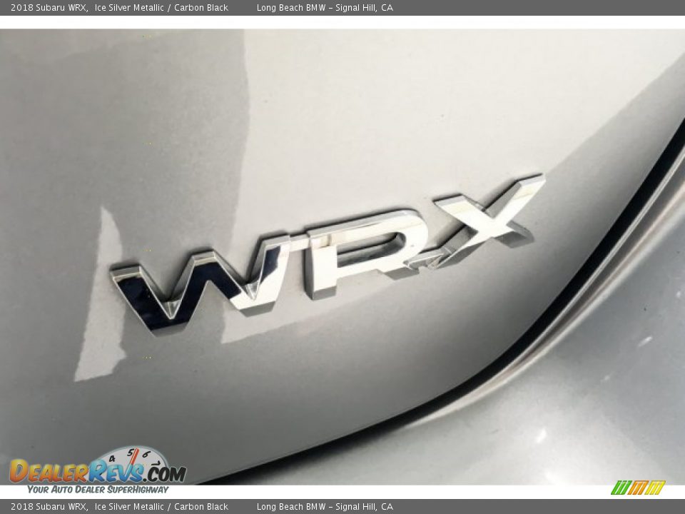 2018 Subaru WRX Ice Silver Metallic / Carbon Black Photo #7