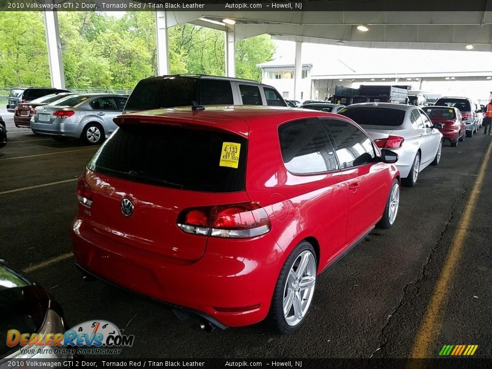 2010 Volkswagen GTI 2 Door Tornado Red / Titan Black Leather Photo #2