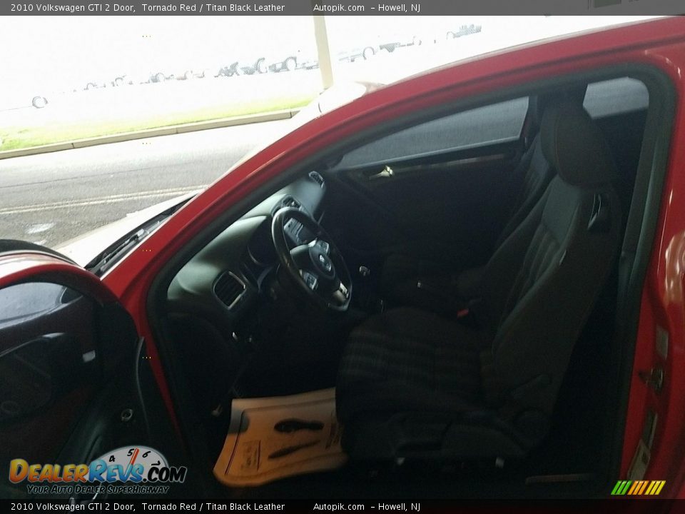 2010 Volkswagen GTI 2 Door Tornado Red / Titan Black Leather Photo #3