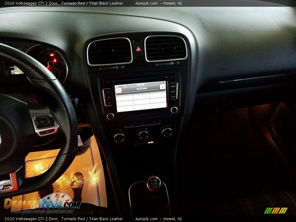 2010 Volkswagen GTI 2 Door Tornado Red / Titan Black Leather Photo #4