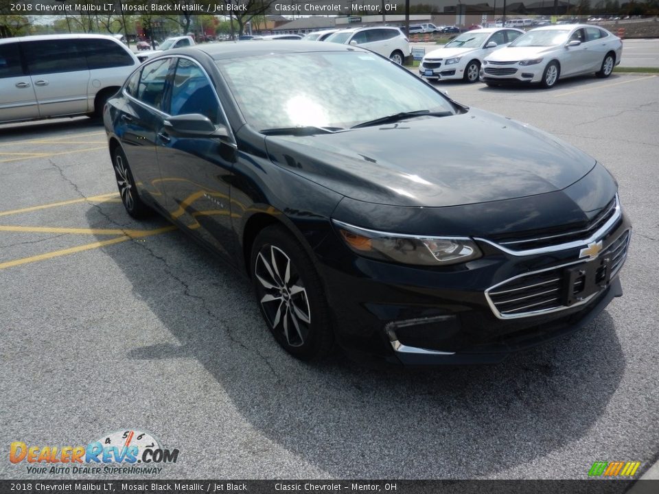 2018 Chevrolet Malibu LT Mosaic Black Metallic / Jet Black Photo #3