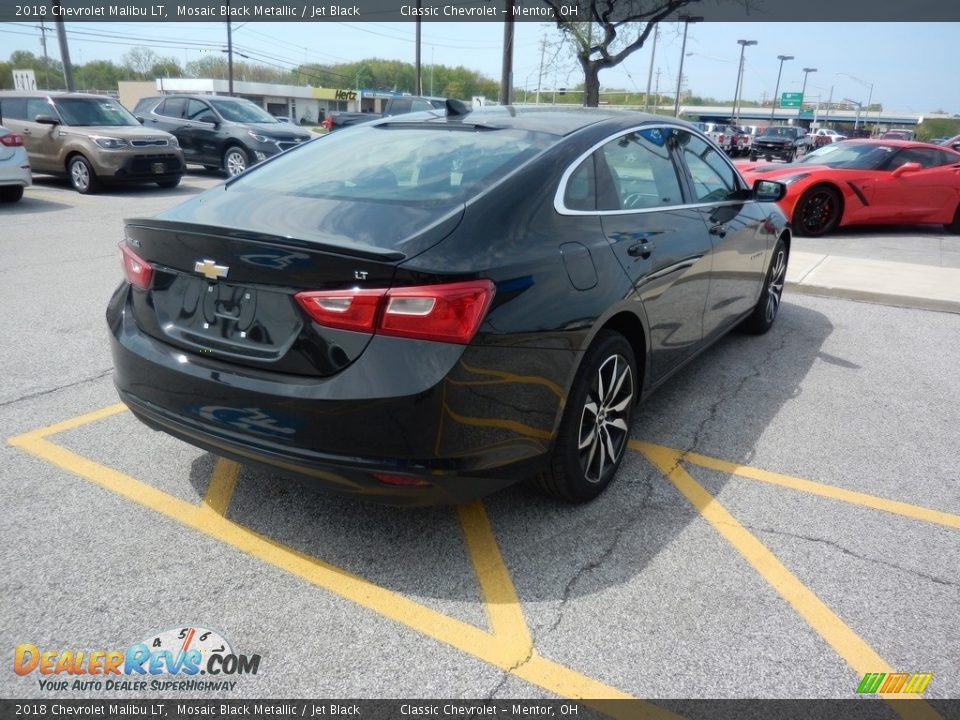 2018 Chevrolet Malibu LT Mosaic Black Metallic / Jet Black Photo #4