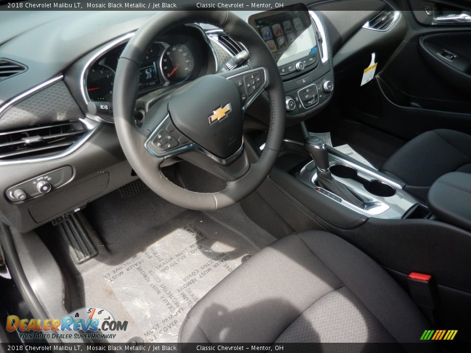 2018 Chevrolet Malibu LT Mosaic Black Metallic / Jet Black Photo #7