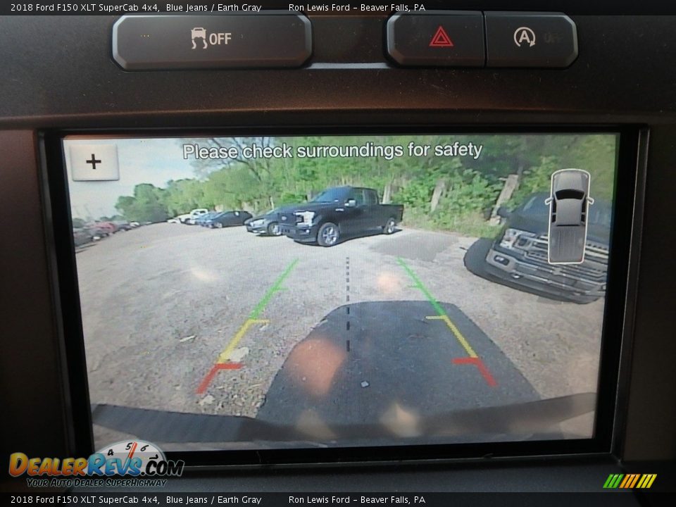 2018 Ford F150 XLT SuperCab 4x4 Blue Jeans / Earth Gray Photo #20