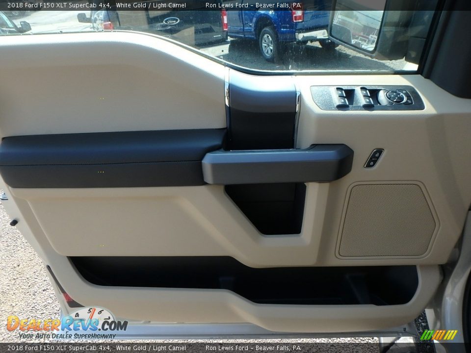 Door Panel of 2018 Ford F150 XLT SuperCab 4x4 Photo #13