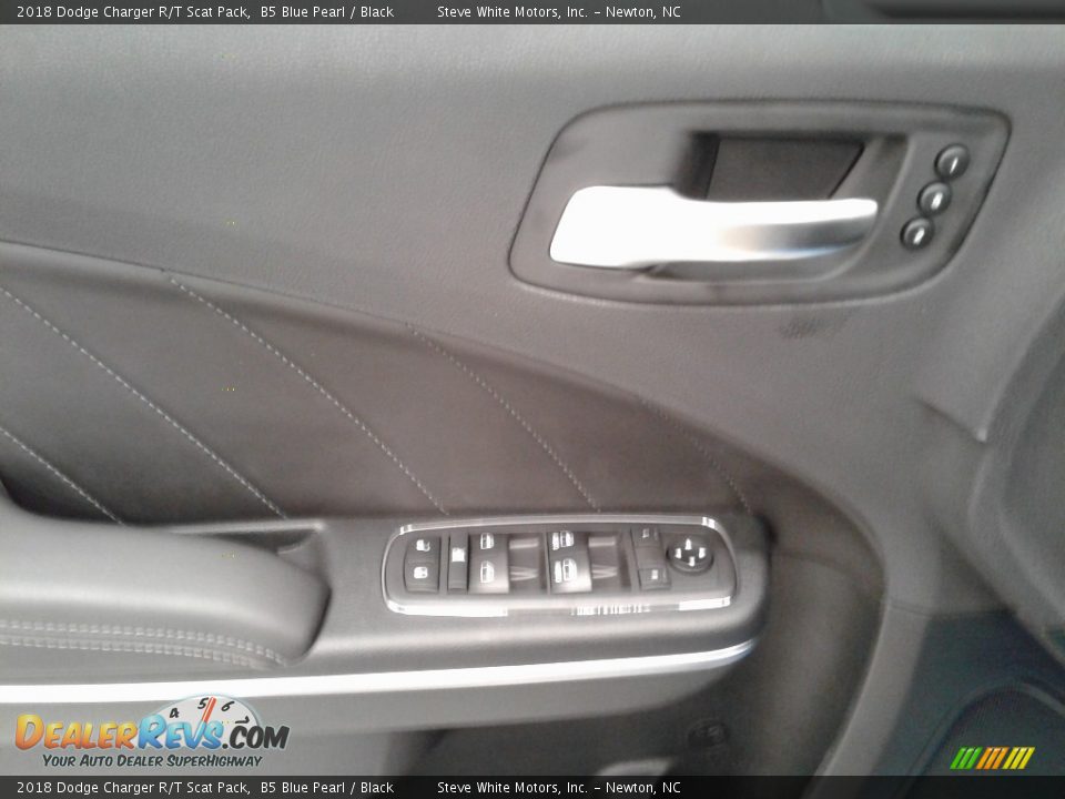 2018 Dodge Charger R/T Scat Pack B5 Blue Pearl / Black Photo #9