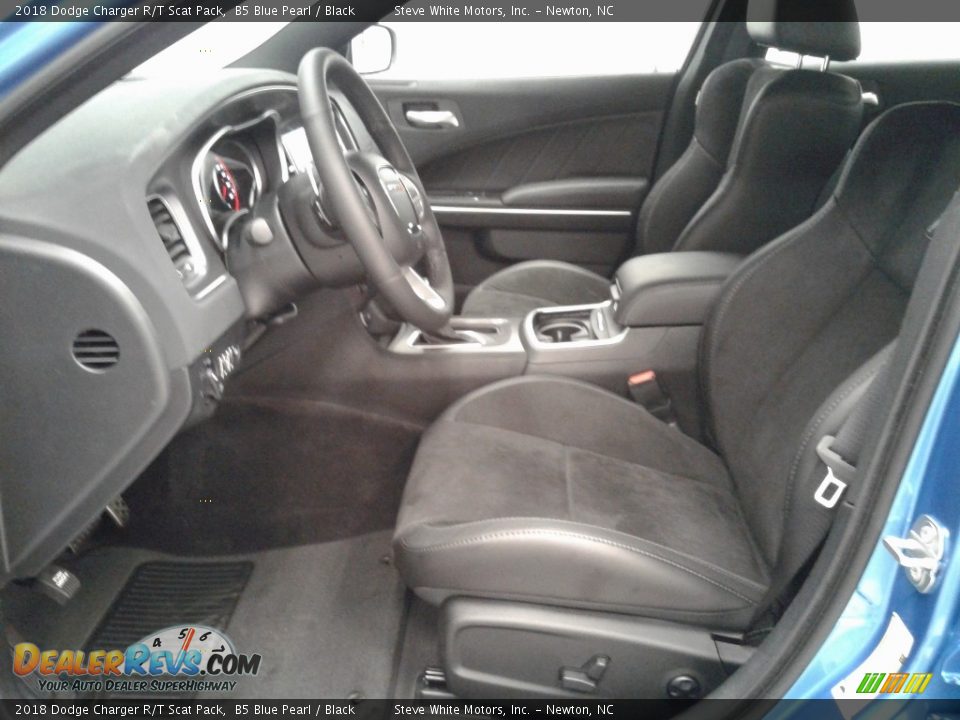 2018 Dodge Charger R/T Scat Pack B5 Blue Pearl / Black Photo #10