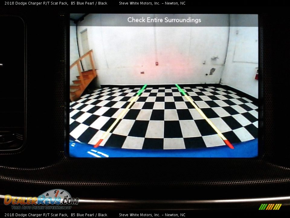 2018 Dodge Charger R/T Scat Pack B5 Blue Pearl / Black Photo #21