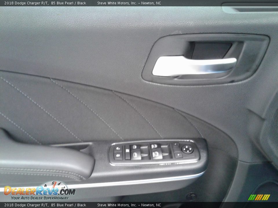 2018 Dodge Charger R/T B5 Blue Pearl / Black Photo #9