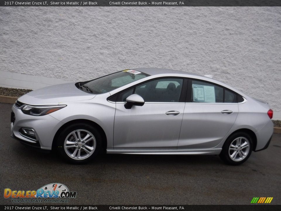 2017 Chevrolet Cruze LT Silver Ice Metallic / Jet Black Photo #2