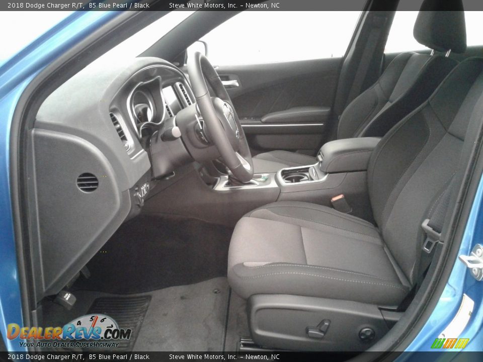 2018 Dodge Charger R/T B5 Blue Pearl / Black Photo #10