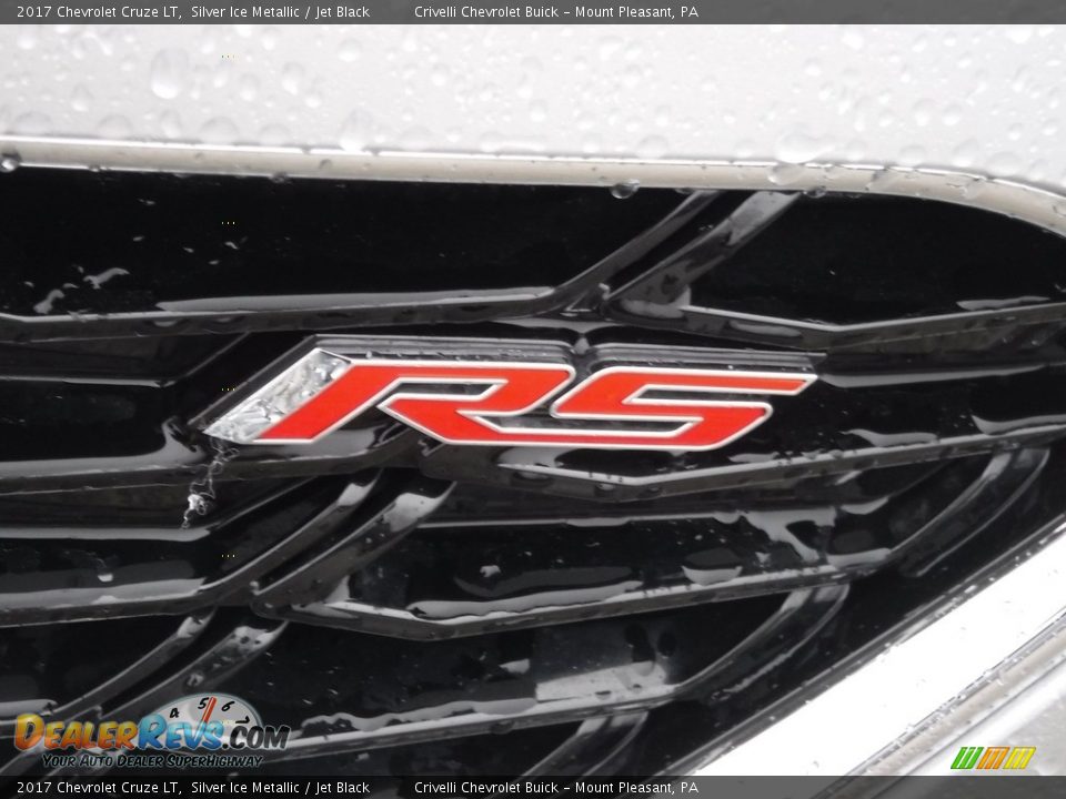 2017 Chevrolet Cruze LT Silver Ice Metallic / Jet Black Photo #5