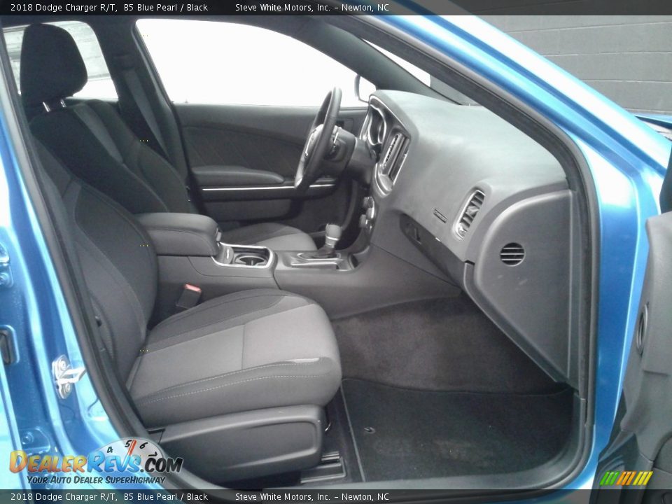2018 Dodge Charger R/T B5 Blue Pearl / Black Photo #14