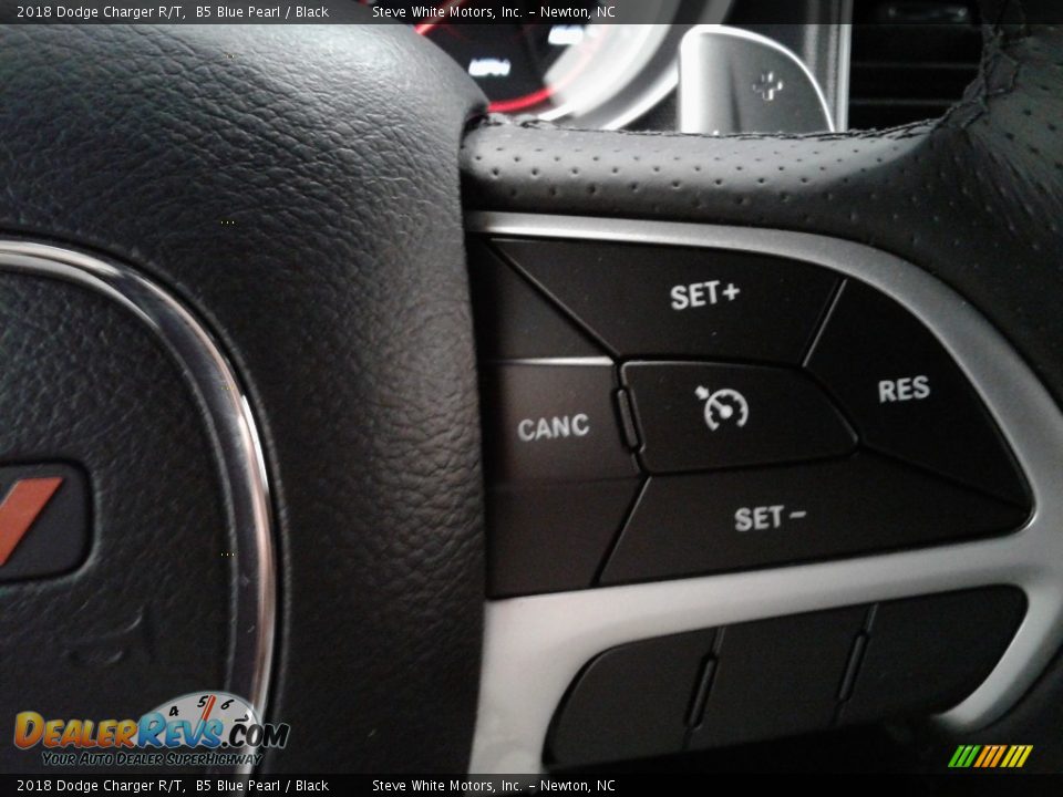 2018 Dodge Charger R/T B5 Blue Pearl / Black Photo #17