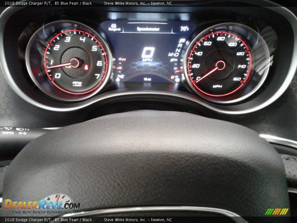 2018 Dodge Charger R/T B5 Blue Pearl / Black Photo #19