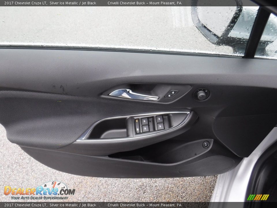 2017 Chevrolet Cruze LT Silver Ice Metallic / Jet Black Photo #13