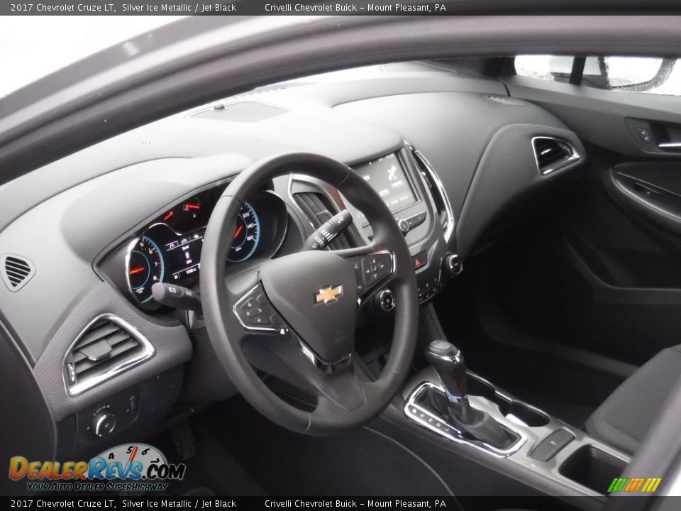 2017 Chevrolet Cruze LT Silver Ice Metallic / Jet Black Photo #14