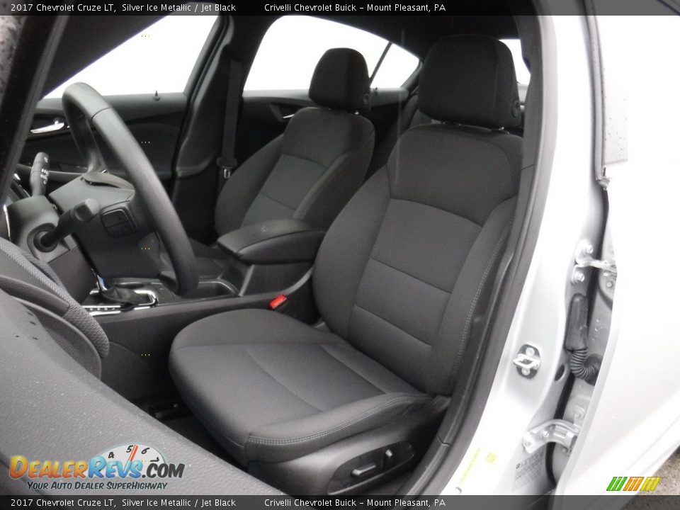 2017 Chevrolet Cruze LT Silver Ice Metallic / Jet Black Photo #15