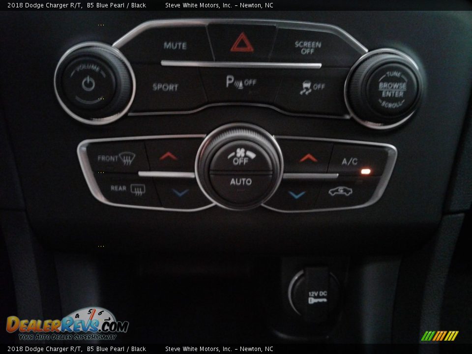 2018 Dodge Charger R/T B5 Blue Pearl / Black Photo #26