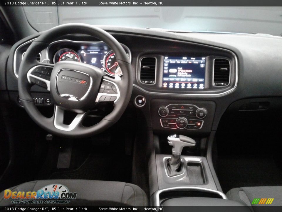 2018 Dodge Charger R/T B5 Blue Pearl / Black Photo #27