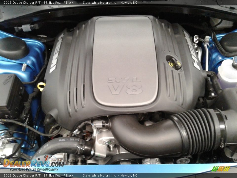 2018 Dodge Charger R/T B5 Blue Pearl / Black Photo #29