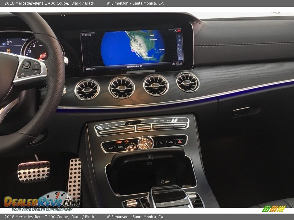 2018 Mercedes-Benz E 400 Coupe Black / Black Photo #6