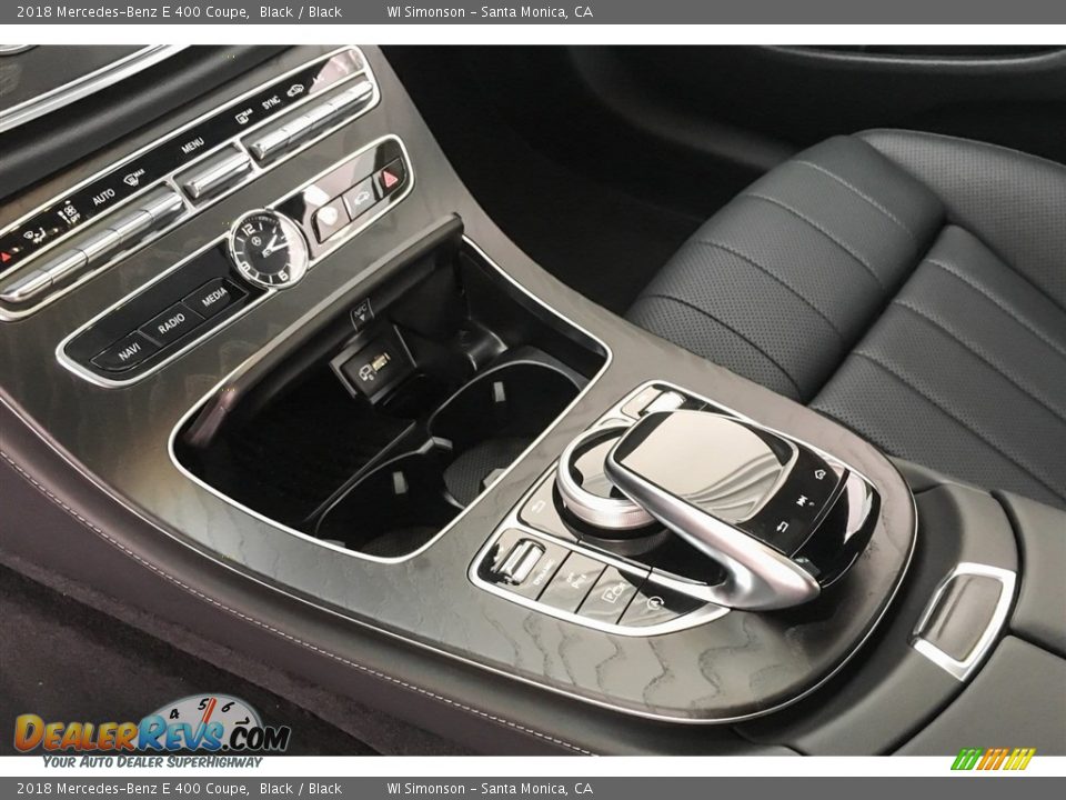 2018 Mercedes-Benz E 400 Coupe Black / Black Photo #7