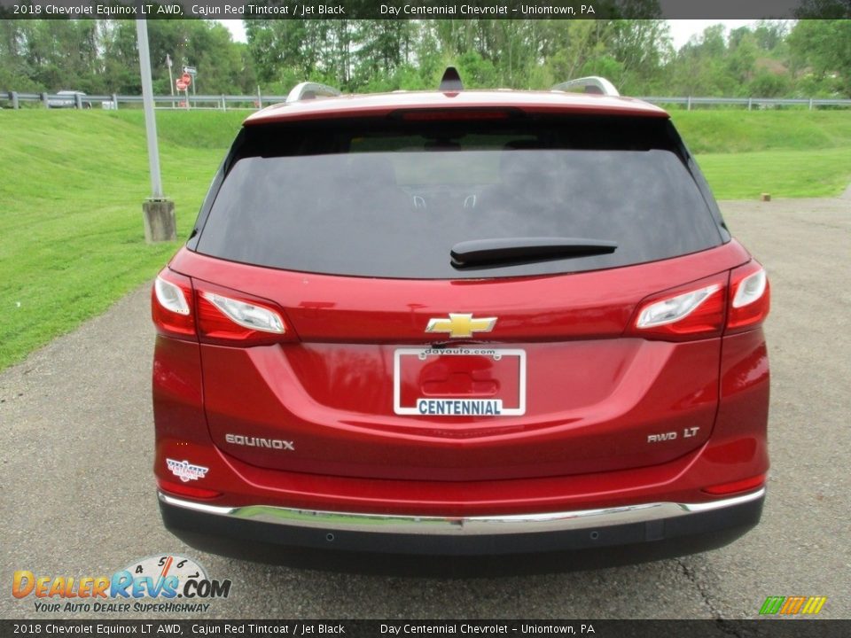 2018 Chevrolet Equinox LT AWD Cajun Red Tintcoat / Jet Black Photo #3