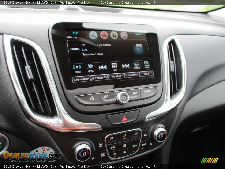 2018 Chevrolet Equinox LT AWD Cajun Red Tintcoat / Jet Black Photo #6