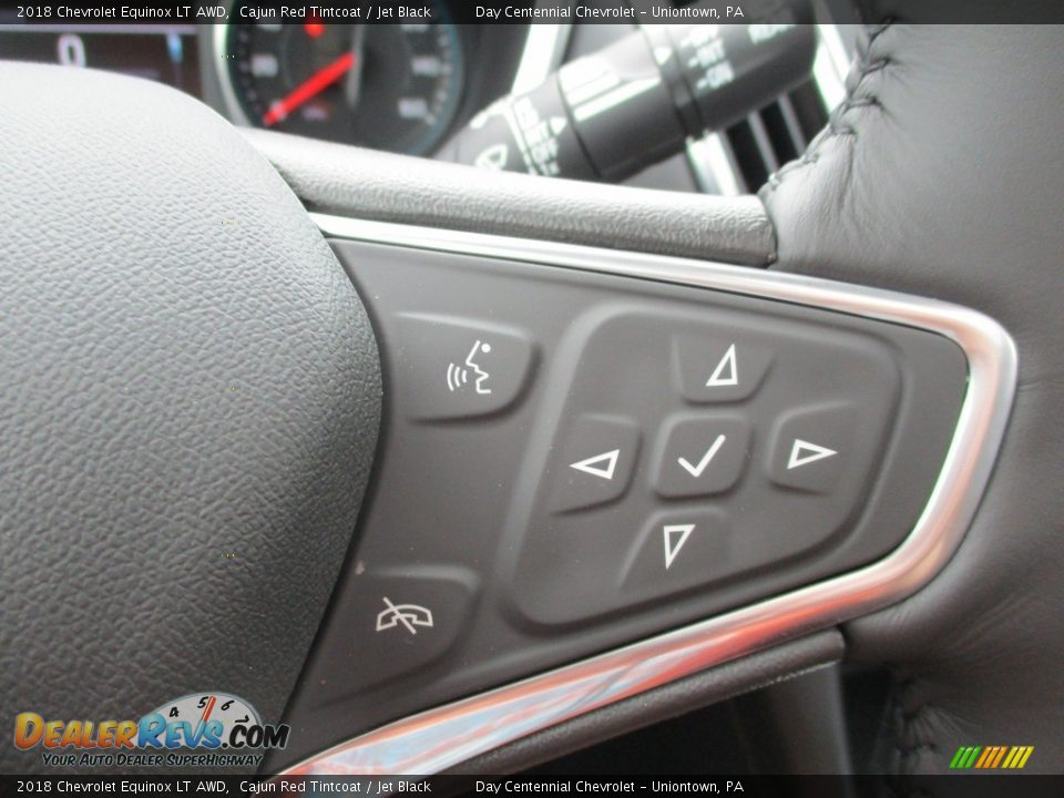 2018 Chevrolet Equinox LT AWD Cajun Red Tintcoat / Jet Black Photo #7