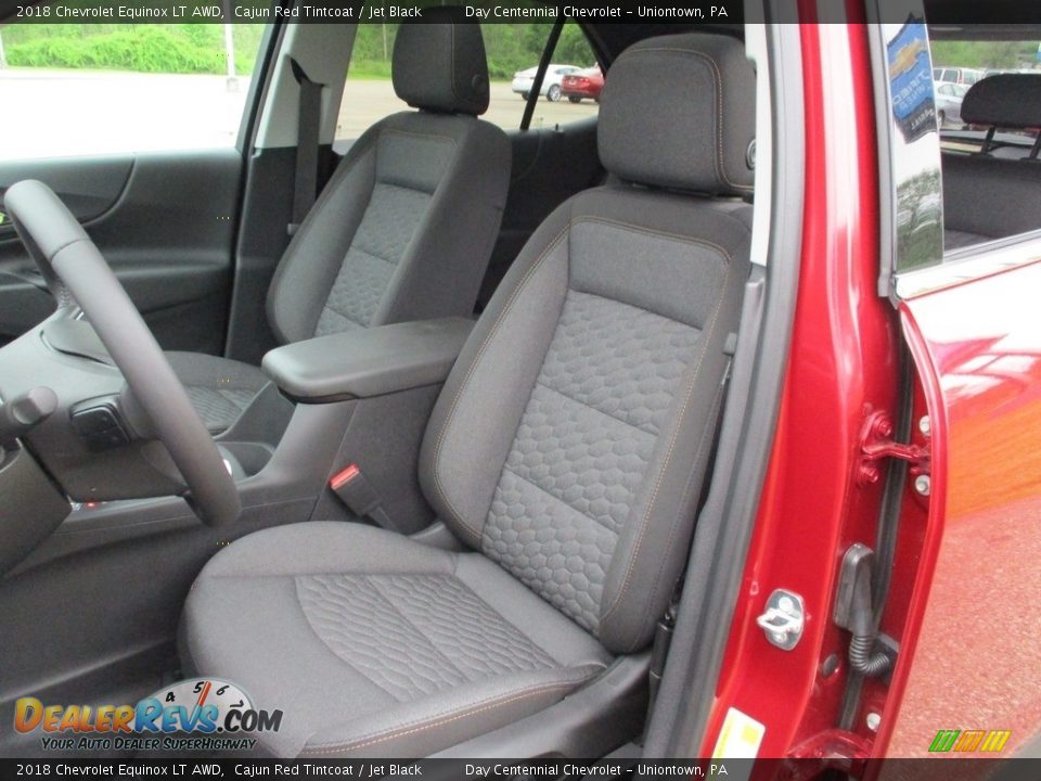 2018 Chevrolet Equinox LT AWD Cajun Red Tintcoat / Jet Black Photo #11