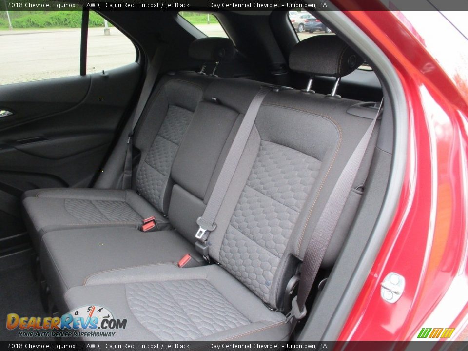 2018 Chevrolet Equinox LT AWD Cajun Red Tintcoat / Jet Black Photo #12