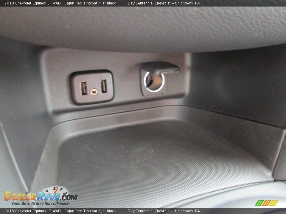 2018 Chevrolet Equinox LT AWD Cajun Red Tintcoat / Jet Black Photo #14