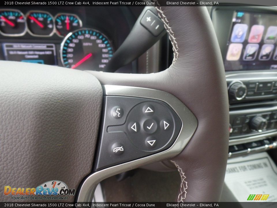 Controls of 2018 Chevrolet Silverado 1500 LTZ Crew Cab 4x4 Photo #24
