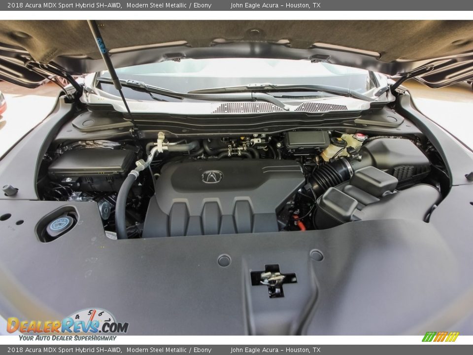 2018 Acura MDX Sport Hybrid SH-AWD 3.0 Liter SOHC 24-Valve i-VTEC V6 Gasoline/Electric Hybrid Engine Photo #28
