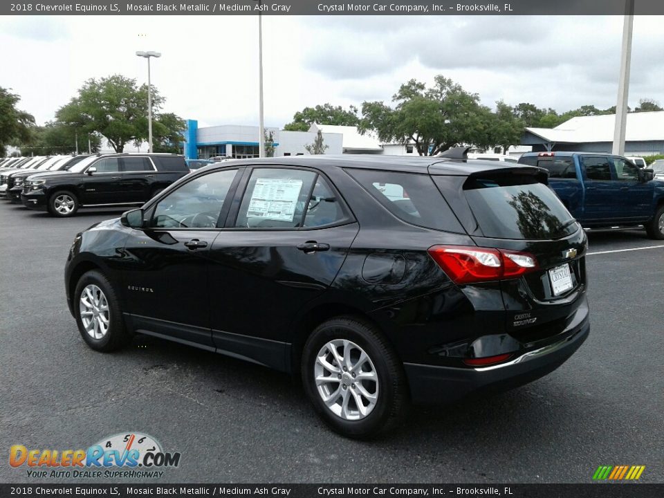 2018 Chevrolet Equinox LS Mosaic Black Metallic / Medium Ash Gray Photo #3