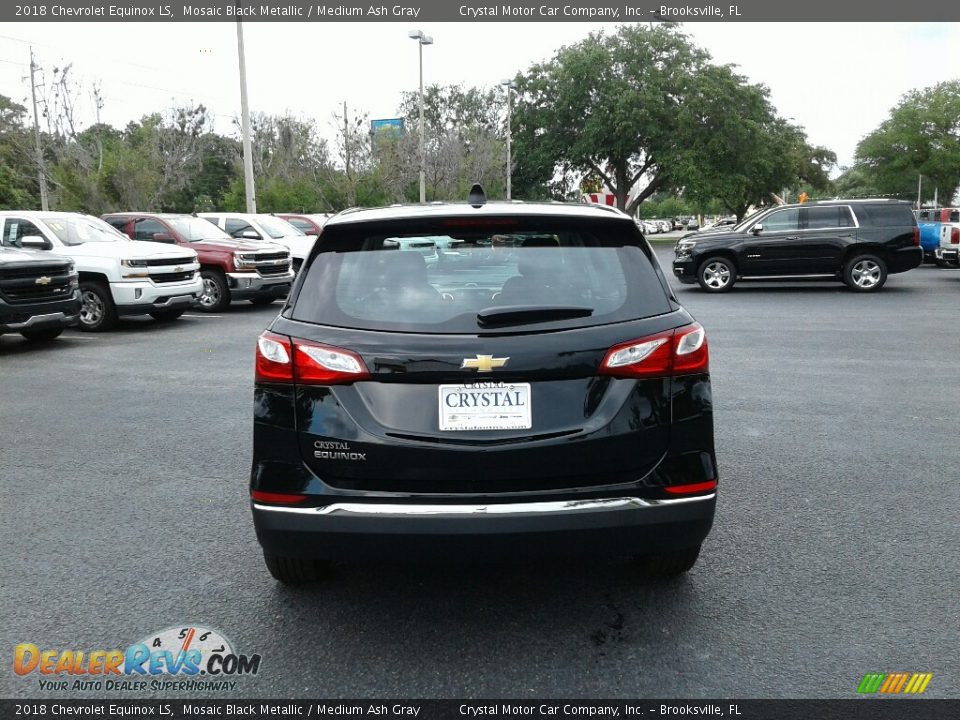 2018 Chevrolet Equinox LS Mosaic Black Metallic / Medium Ash Gray Photo #4