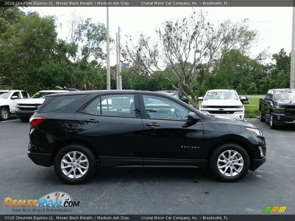 2018 Chevrolet Equinox LS Mosaic Black Metallic / Medium Ash Gray Photo #6