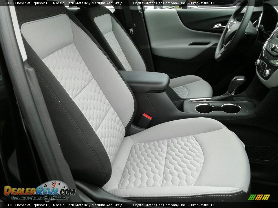 2018 Chevrolet Equinox LS Mosaic Black Metallic / Medium Ash Gray Photo #12
