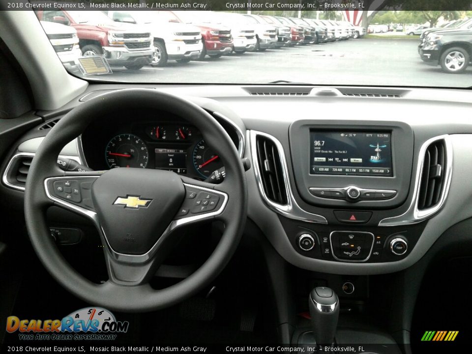 2018 Chevrolet Equinox LS Mosaic Black Metallic / Medium Ash Gray Photo #13