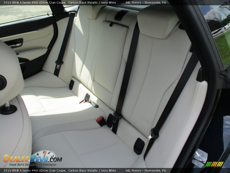 Rear Seat of 2019 BMW 4 Series 440i xDrive Gran Coupe Photo #12
