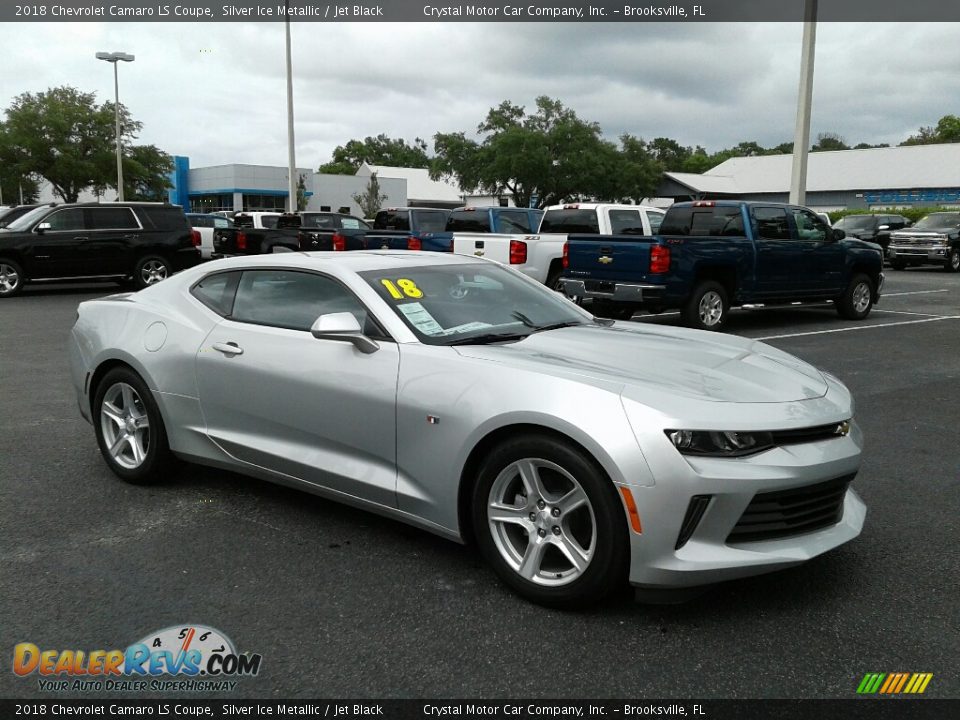 Front 3/4 View of 2018 Chevrolet Camaro LS Coupe Photo #7