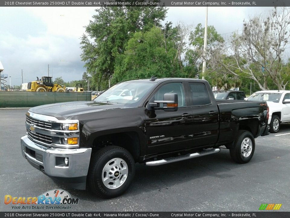 2018 Chevrolet Silverado 2500HD LT Double Cab 4x4 Havana Metallic / Cocoa/­Dune Photo #1