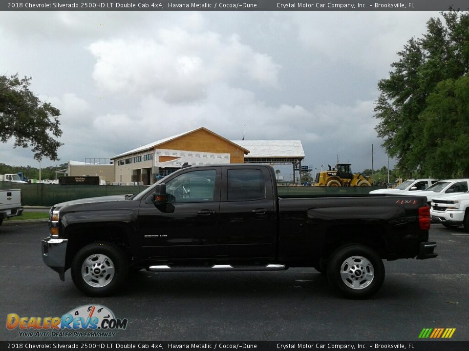 2018 Chevrolet Silverado 2500HD LT Double Cab 4x4 Havana Metallic / Cocoa/­Dune Photo #2