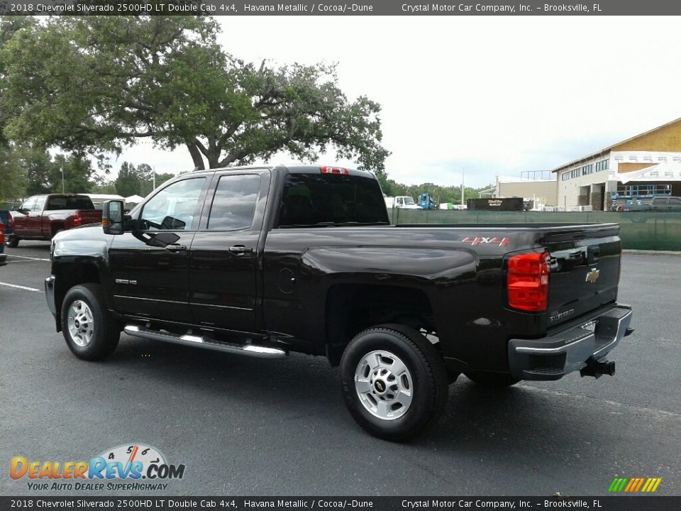 2018 Chevrolet Silverado 2500HD LT Double Cab 4x4 Havana Metallic / Cocoa/­Dune Photo #3