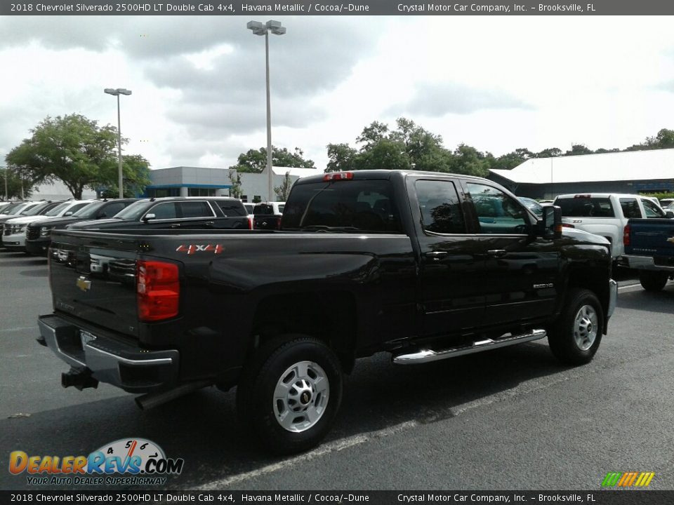 2018 Chevrolet Silverado 2500HD LT Double Cab 4x4 Havana Metallic / Cocoa/­Dune Photo #5