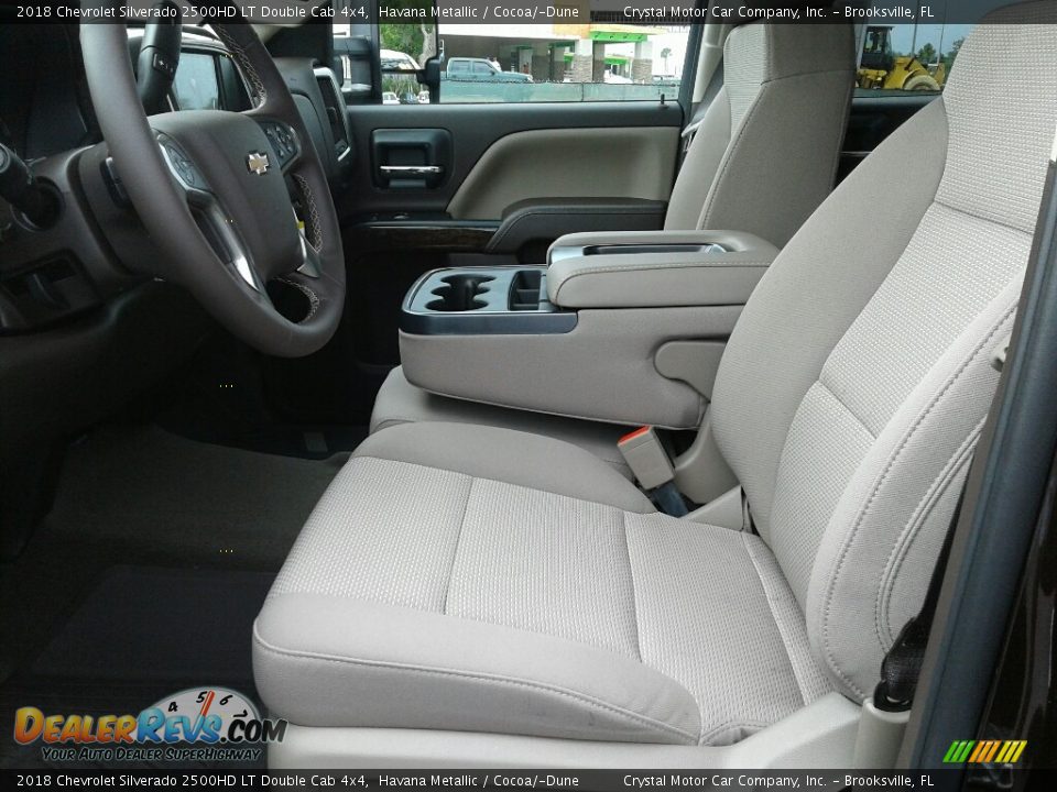 2018 Chevrolet Silverado 2500HD LT Double Cab 4x4 Havana Metallic / Cocoa/­Dune Photo #9
